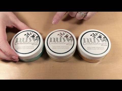 Two Ways to use the Nuvo Embellishment Mousse
