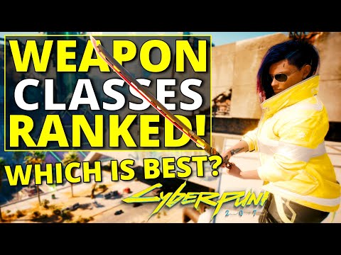 All Weapon Types Ranked Worst to Best in Cyberpunk 2077