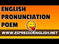 English Pronunciation Poem with Audio 
