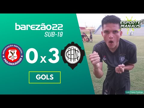 PARAMAZONAS 0 x 3 RIO NEGRO | GOLS | 1ª RODADA DO CAMPEONATO AMAZONENSE SUB-19 2022