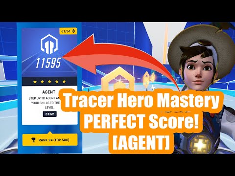 HOW to get a PERFECT Tracer Hero Mastery [AGENT]