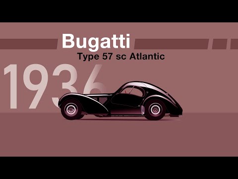 Bugatti type 57sc atlantic 1936