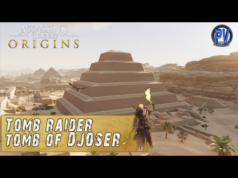 Tomb Raider | Saqqara Nome: Tomb of Djoser - Episode 6 | Assassins Creed Origins