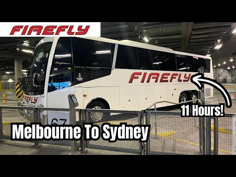 A Bus between Australia’s Busiest Cities - Melbourne To Sydney On Firefly!