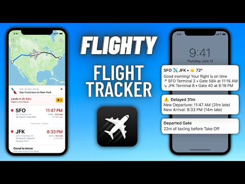 Flighty iPhone App Review // All Airlines Tracker // BEST Travel Companion? ✈️