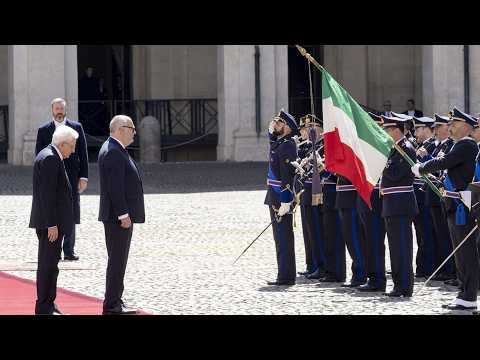 Presidente della Repubblica di Estonia in Italia: Banda di Aeronautica Militare suona inni nazionali