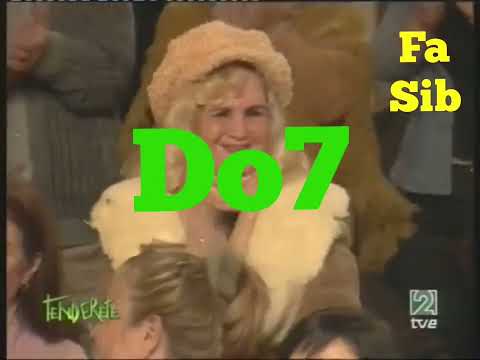 Isa parrandera. En RE, FA y RE (acordes).