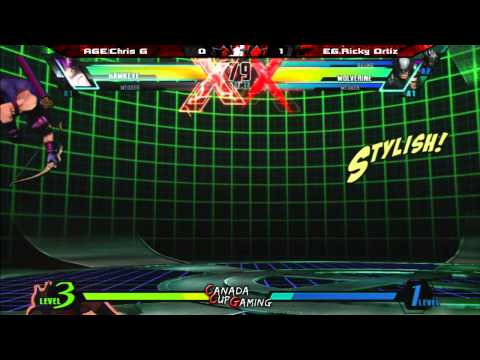 Chris G vs Ricky Ortiz - Canada Cup Gaming 2012 UMVC3