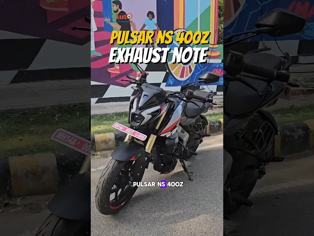 2026 Bajaj Pulsar NS400z: Exhaust Note