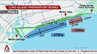 Preparatory works for Long Island project off East Coast Park set to begin by year-end