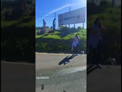 Acidente na PR-092 em Joaquim Távora