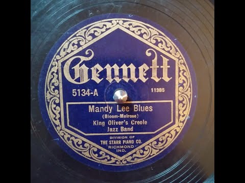 KING OLIVER’S CREOLE JAZZ BAND – MANDY LEE BLUES  – GENNETT 5134