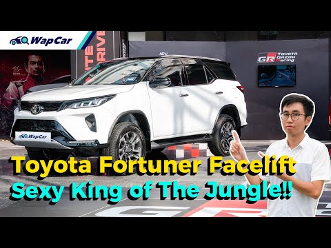 2021 Toyota Fortuner Facelift in Malaysia, Now With 500 Nm & TSS, Best in Class 4x4 SUV?! | WapCar