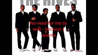 The Hives - Hate To Say I Told You So (Lyrics)