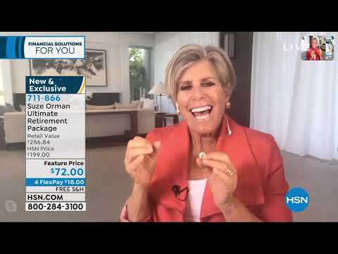 HSN | Suze Orman Financial Solutions for You Anniversary 04.04.2020 - 03 PM