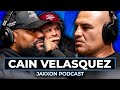 CAIN VELASQUEZ EXCLUSIVE With RAMPAGE BEAR JAXXON PODCAST JAXXON COM