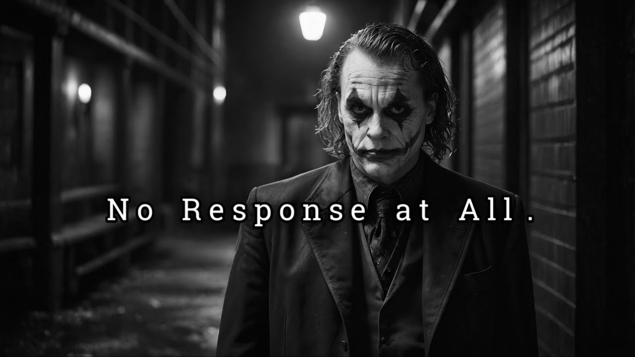 The Best Response to Their Drama Is No Response at All