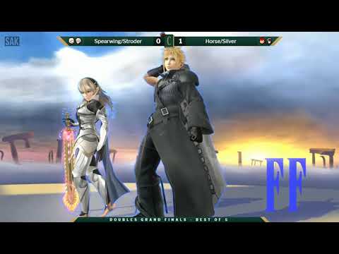Chronicles: Back to Bracket Doubles Grand Finals - Spearwing/Stroder (Blue) vs Horse/Silver (Red)