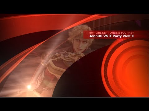 XBL 8WR SEPTEMBER SOUL CALIBUR V ONLINE TOURNAMENT W1 Jonnitti VS X Party Wolf X