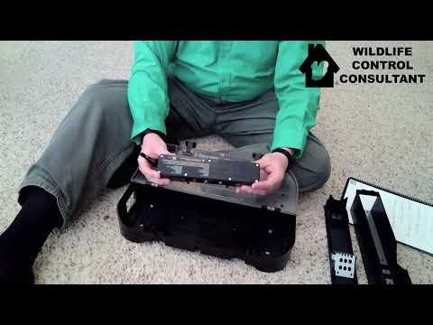 Wildlife Control Consultant Stephen Vantassel Demos The Victor M460UC Zapper Max™ OUTDOOR Rat Trap.
