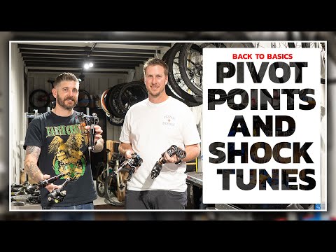 Mountain Bike Suspension - Shock Tuning and Pivot Points #bike