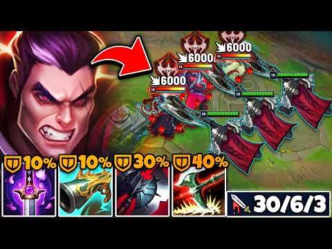 DARIUS BUT I HAVE 100% ARMOR PEN AND MY BLEEDS DO TRUE DAMAGE (30 KILL MASSACRE)