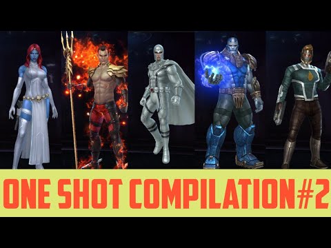 Marvel future fight one shot compilation #2 and guide #Histromorphic #mff #marvelfuturefight