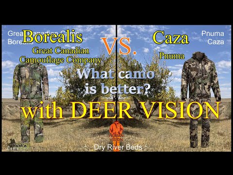 Who is the best? The Great Canadian Camo Borealis Vs. Pnuma Caza with Deer Vision.