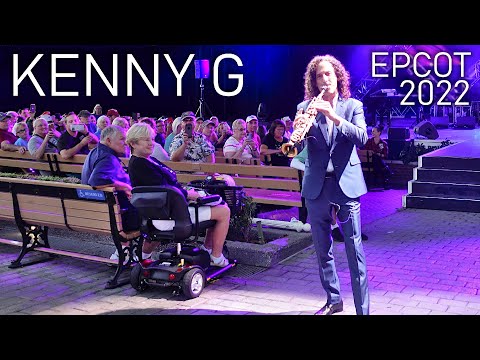 Kenny G at Epcot Live 2022 / Loving You / G-Bop / Havana / My Heart Will Go On - Titanic