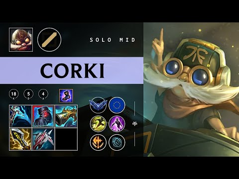 Corki Mid vs Kassadin - EUW Diamond Patch 26.01