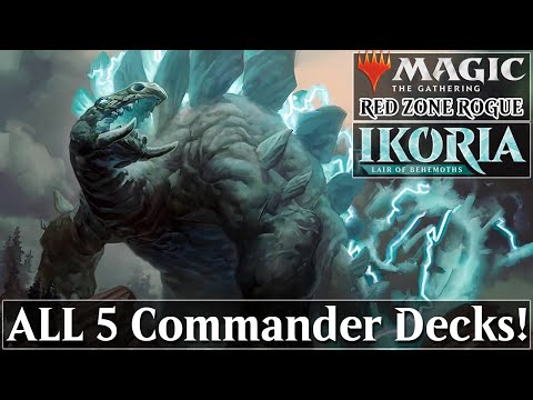 Commander 2020 ALL 5 Commander Decks Opened [Ikoria Commander] ► Magic: the Gathering