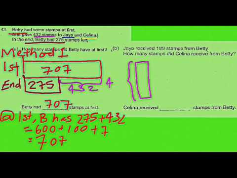 #DrawMyPri2Exam# Question People Interested: 2015 NanYang Pri 2 SA2 Q43