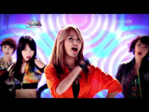 4MINUTE Comeback Next Week  (110401 Music Bank)