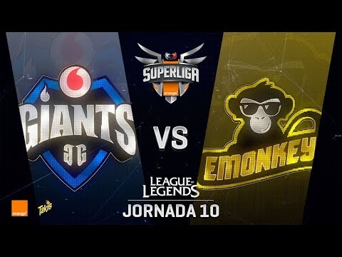 VODAFONE GIANTS VS EMONKEYZ | Superliga Orange J10 | Partido 1 | Split Verano [2018]