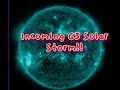 Incoming G3 Solar Storm. Auroras possible Illinois and Oregon Latitudes. Update Tuesday 3/29/2022