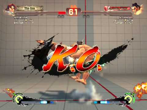 SSF4AE PC T. Hawk (Shinra358) vs E. Honda - W