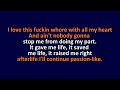 Atmosphere - One of a Kind - Karaoke Instrumental Lyrics - ObsKure