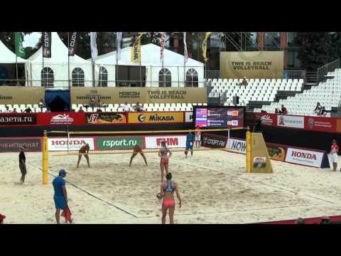 BV Moscow Grand Slam 2014 Day - Summer and Ukolova - Prokopeva