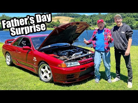 Secretly Engine Swapped my Dad’s Skyline!
