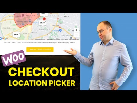 How to Get Customer Locations for Order Delivery? (Woocommerce Checkout Map)