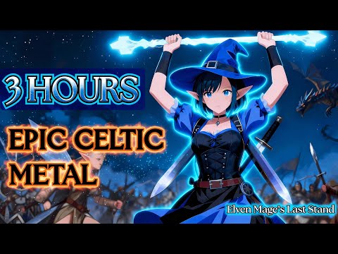 Elven Mage’s Last Stand | Epic Celtic Battle Music | Dragons & Warriors