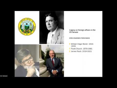 William Edgar Borah and the Outlawry of War Movement - 2022 Borah Symposium