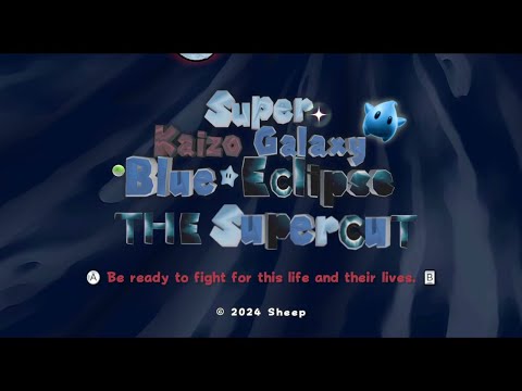 Super Kaizo Galaxy 2 Blue Eclipse | The Supercut