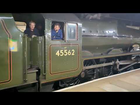 WCR Scarborough Spa Express LMS Jubilee 45562 1Z67 1Z68 Carnforth Hellifield 31/08/2023