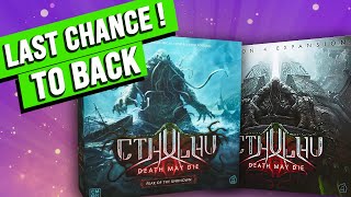 Is Cthulhu Death May Die A Good Back? Fear Of The Unknown