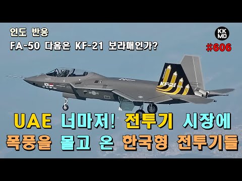세계 전투기 시장에 폭풍을 몰고 온 한국형 전투기들