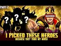 THEY PICKED MY MINSI SO I PICKED THESE HEROES IN RANK PART 2