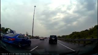 White Truck Tilt Down, June 09, 2023. At 9AM ,Near Waterdown Exit, HWY 403.
