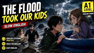 The Flood Took Our Kids | Slow English Listening for Beginners (A1-A2 Level)
