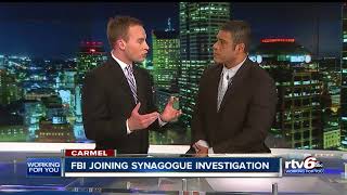 FBI joins Carmel synagogue graffiti investigation